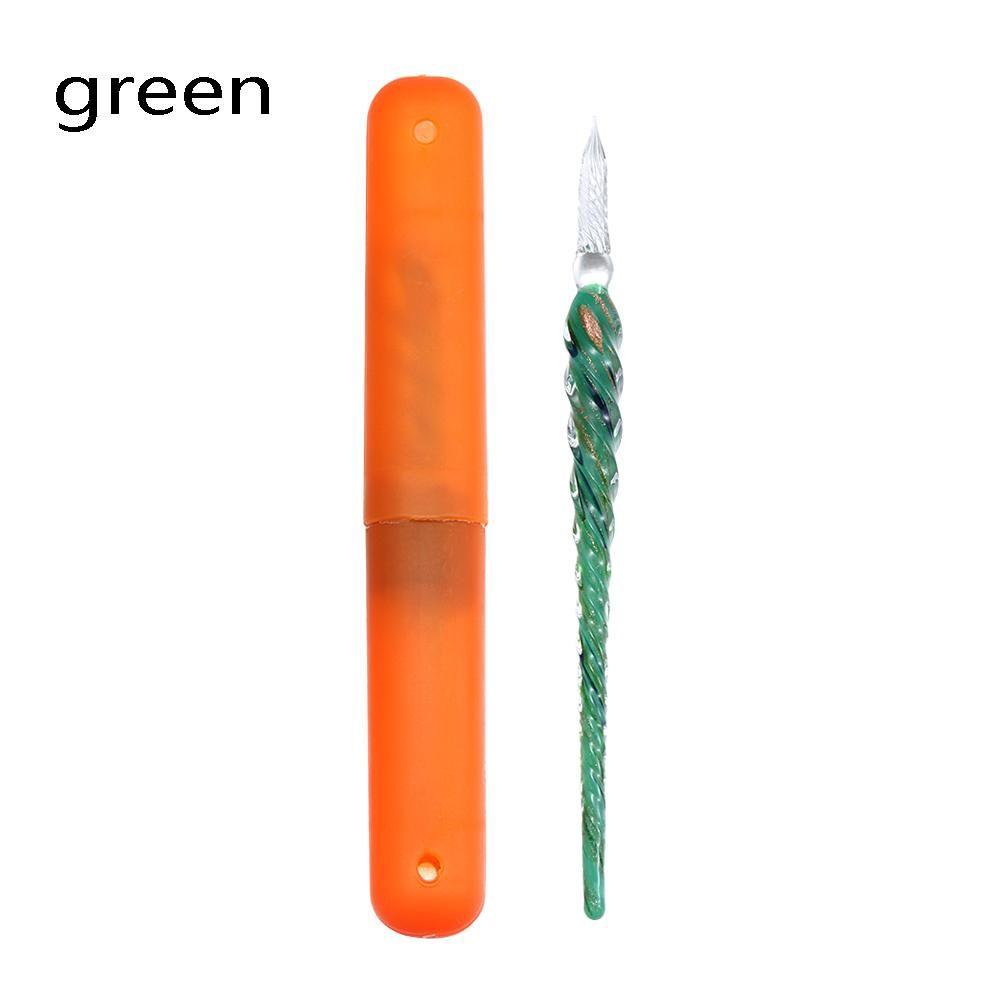 Новая живопись окунание подарочные ручки для окунания капельные перьевые ручки чернила для заполнения стекла