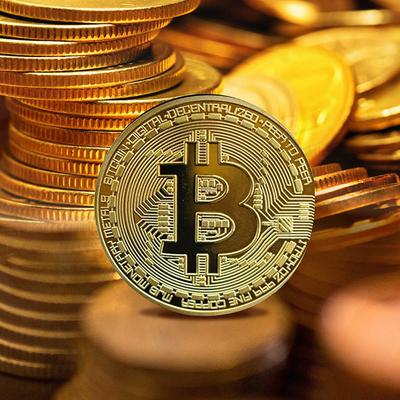 Биткойн Идея Художественная коллекция Золотая Биткойн Памятная круглая памятная медаль для коллекционеров Памятные монеты