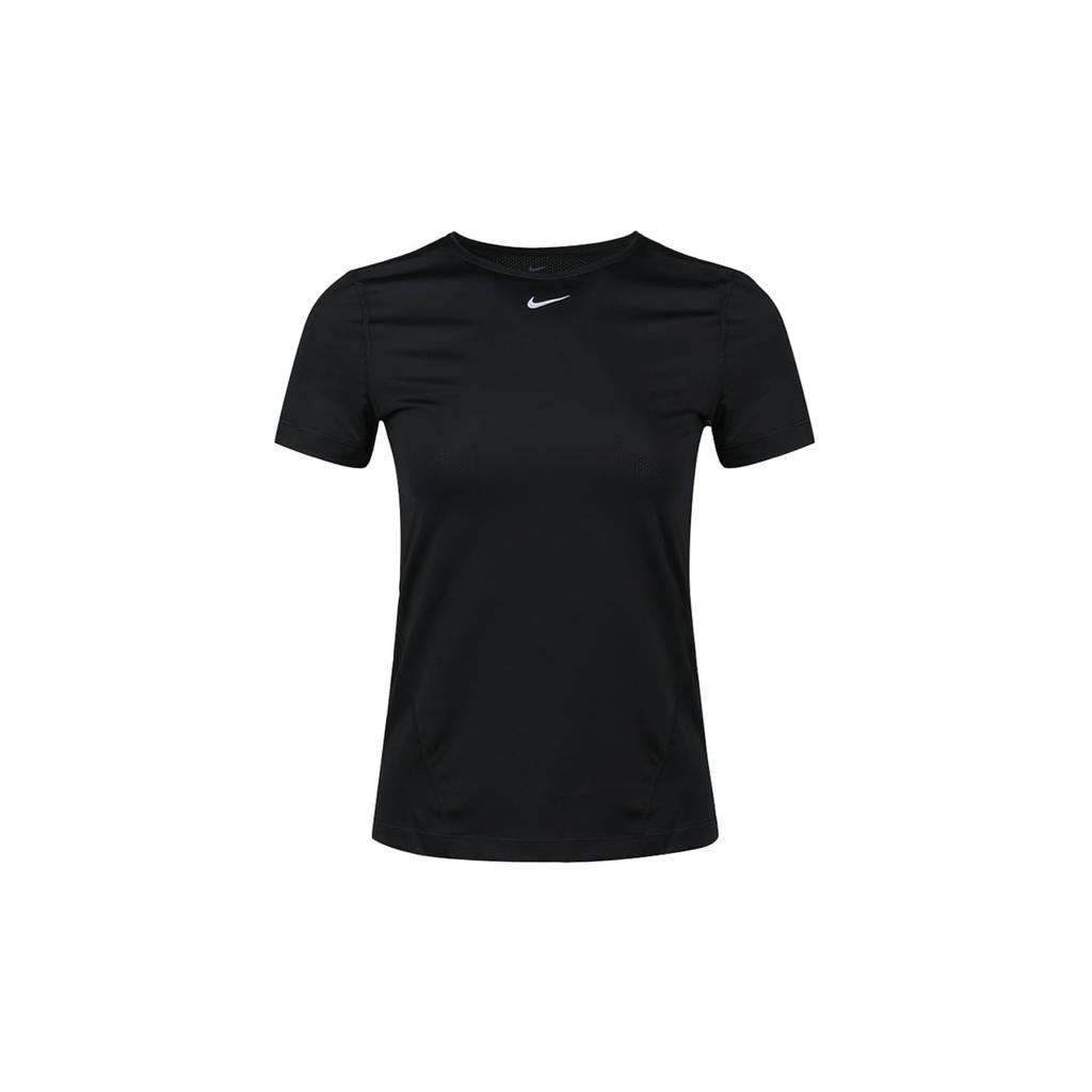 Nike Футболки Женские Черные С Круглым Вырезом Умеренные Другие AO9952-010