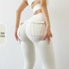 2022 Winter High Waist Nude Yoga Leggings with Pockets - Women's Hip-Lifting Sports Tights