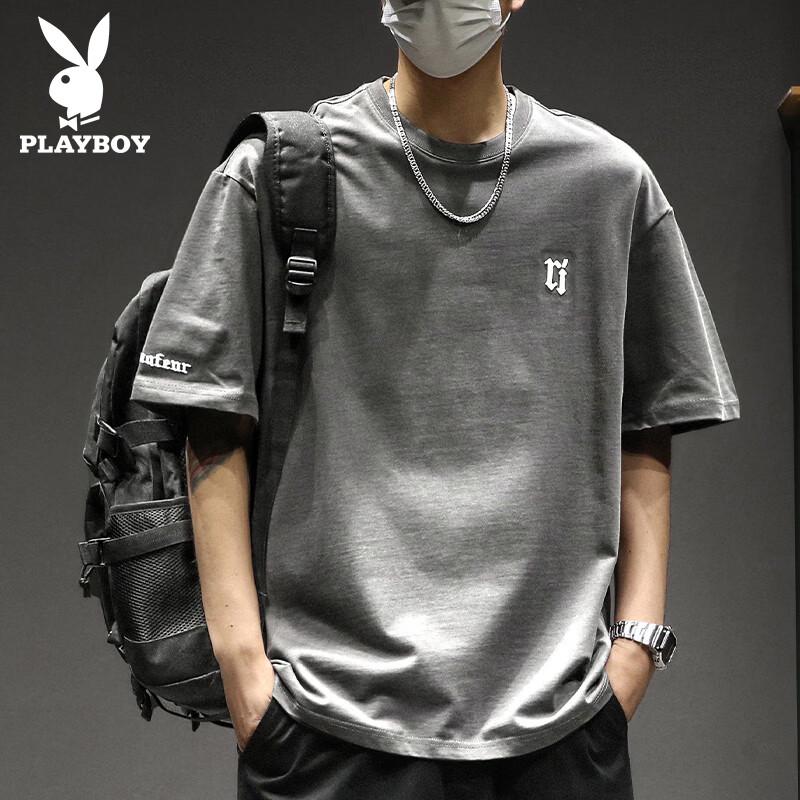 PLAYBOY Мужская охлаждающая футболка с коротким рукавом