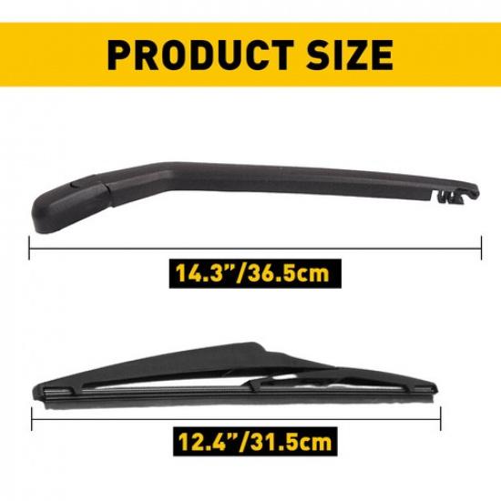 Rear Windshield Wiper Arm Blade For 2001 2002 2003 2004-2007 Toyota Highlander