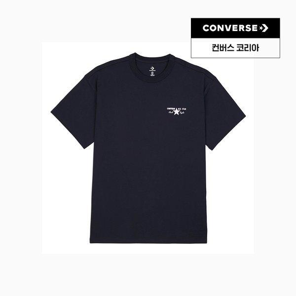 Converse Футболка Chuck 70 License PlaTe Loose Fit Converse черная 10028406 A02