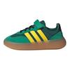 adidas Barreda Decode C Колледжский Зеленый Желтый Резина Детские Кроссовки Court-Green JQ8848