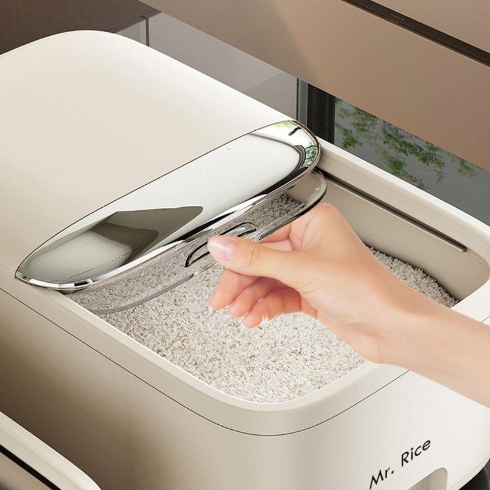 Запечатанная банка с защитой от насекомых, большой емкости, контейнер для зерна, кухонный ящик для хранения риса
