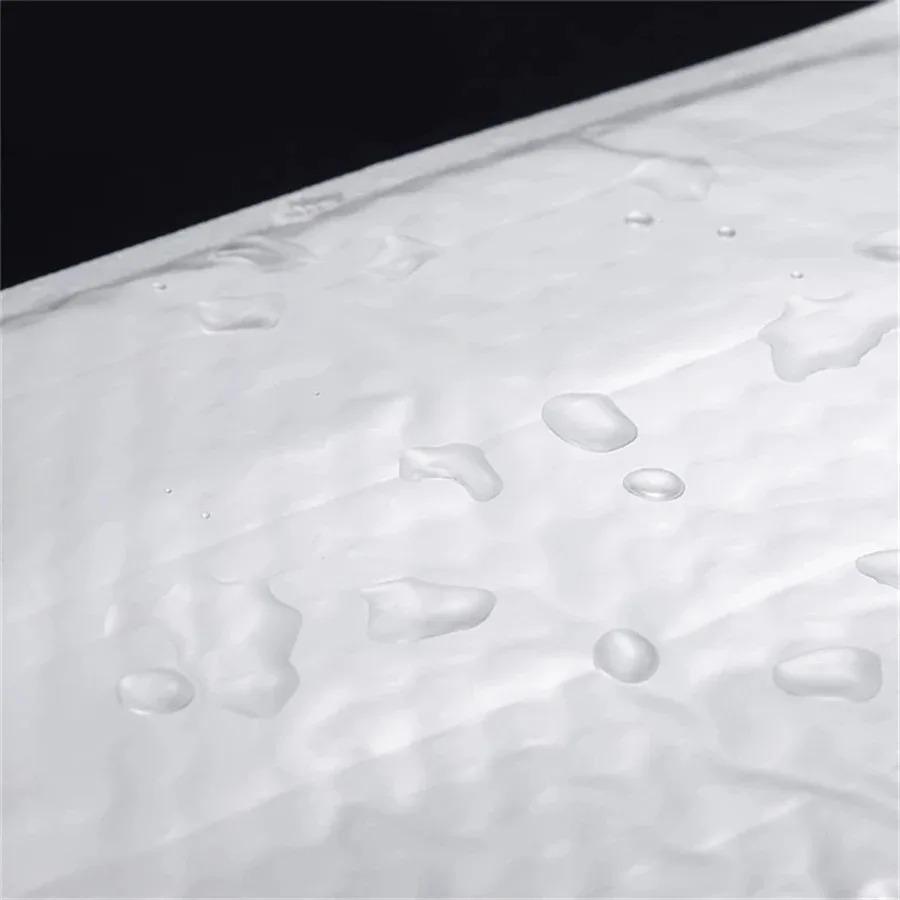 10/20/30/50pcs Pearlescent Film Waterproof Bubble Bag Packaging Express Bag White Foam Self Seal Pack Bag Shippingbag XXL