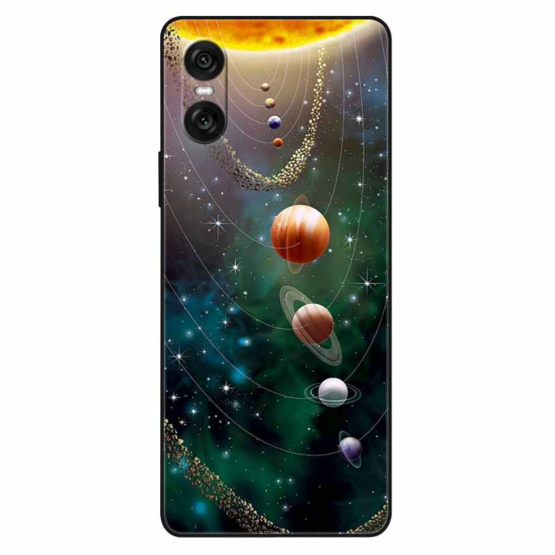 Чехол для Sony Xperia 10 VI Силиконовый Мраморный Мягкий Чехол Крутые Чехлы с Принтом Для Sony Xperia 1 VI Чехол IVI 10VI Модные Сумки