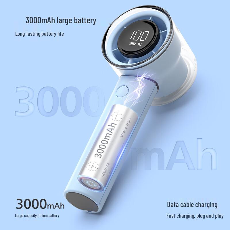 Philips 100-Speed Rechargeable Handheld Turbo Fan CN plug (adapter included)