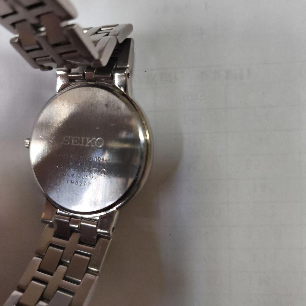 [USED] SEIKO Quartz Wristwatch Silver