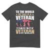 My Dad Is A Veteran Fathers Day Dad Grandpa Veteran TShirt