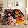 Spice Market Flannel Blanket Throw Blanket Soft Warm Sofa Bed Camping home Decor Unique Christmas Gift C926905