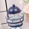 Mediterranean Lighthouse Iron Candlestick Table Home Decor Metal Candle Holder