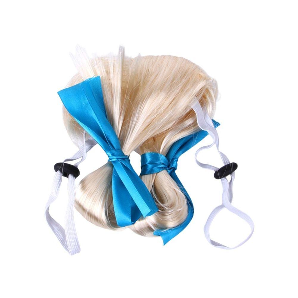 Смешные костюмы для косплея питомцев, рождественская одежда, парик, шапка, парик для питомца, костюм для питомца, аксессуары для кошки