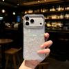 3D чехол-ракушка с кристаллами в форме сердца для iPhone 17 Pro Max/16/15/14/13