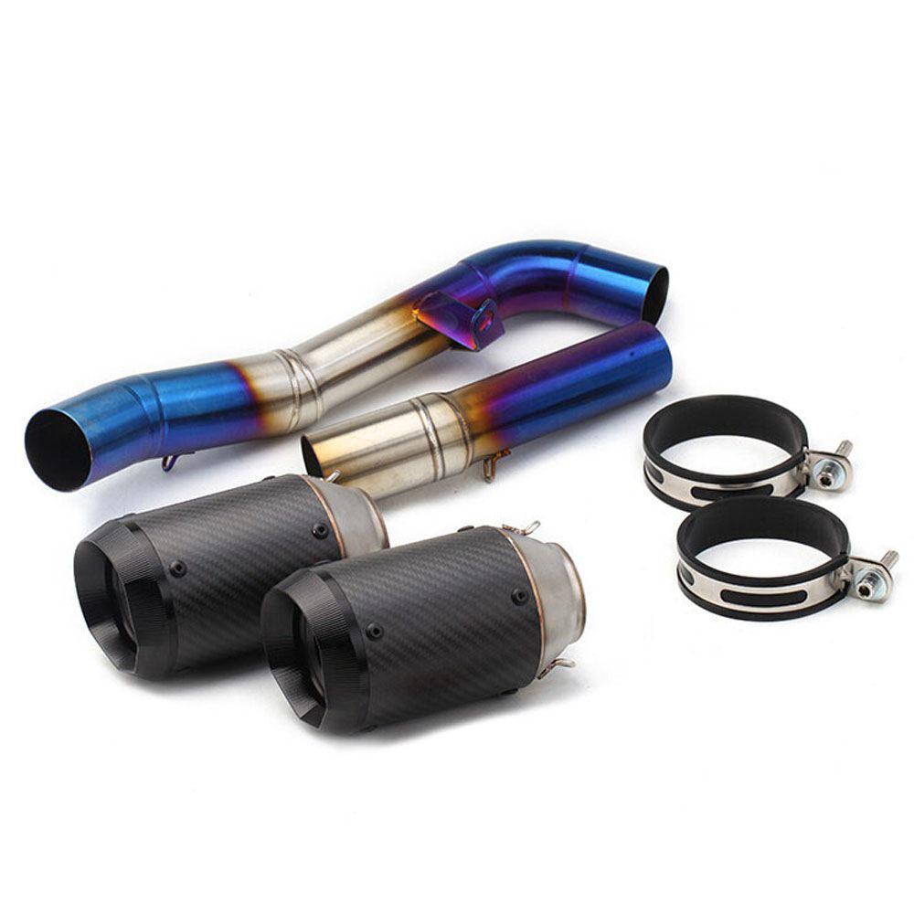 Kawasaki Z1000/Z1000SX/R/NINJA1000 Dual-Exhaust Mid-Pipe