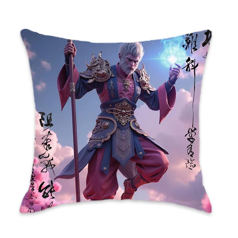 Подушки из серии New Black Myth Wukong Удобные и мягкие подушки для автомобиля, дома, спальни, прикроватные подушки, подушки