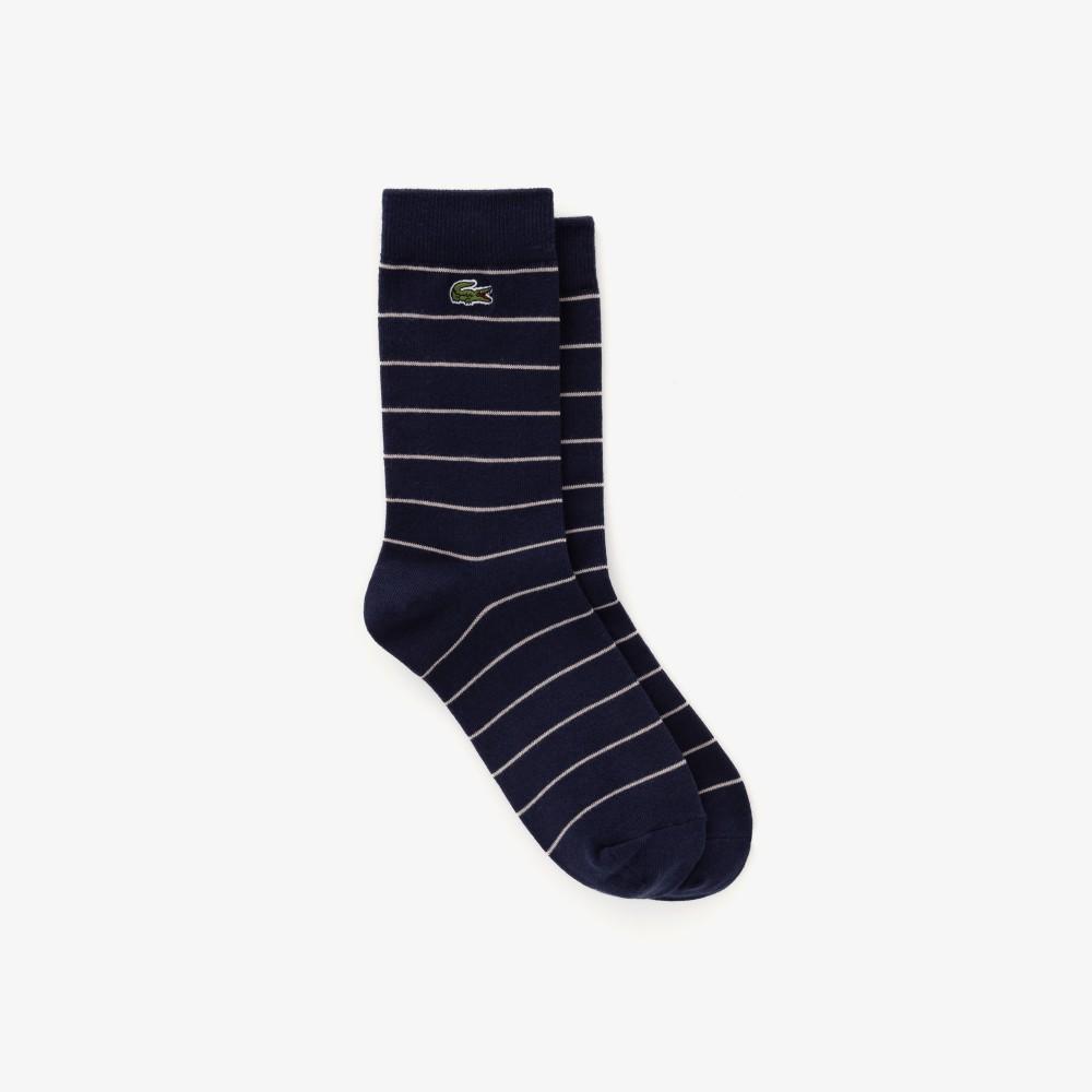 [lacoste] Men's Patterned 3-Pack Socks RA139B-56G166