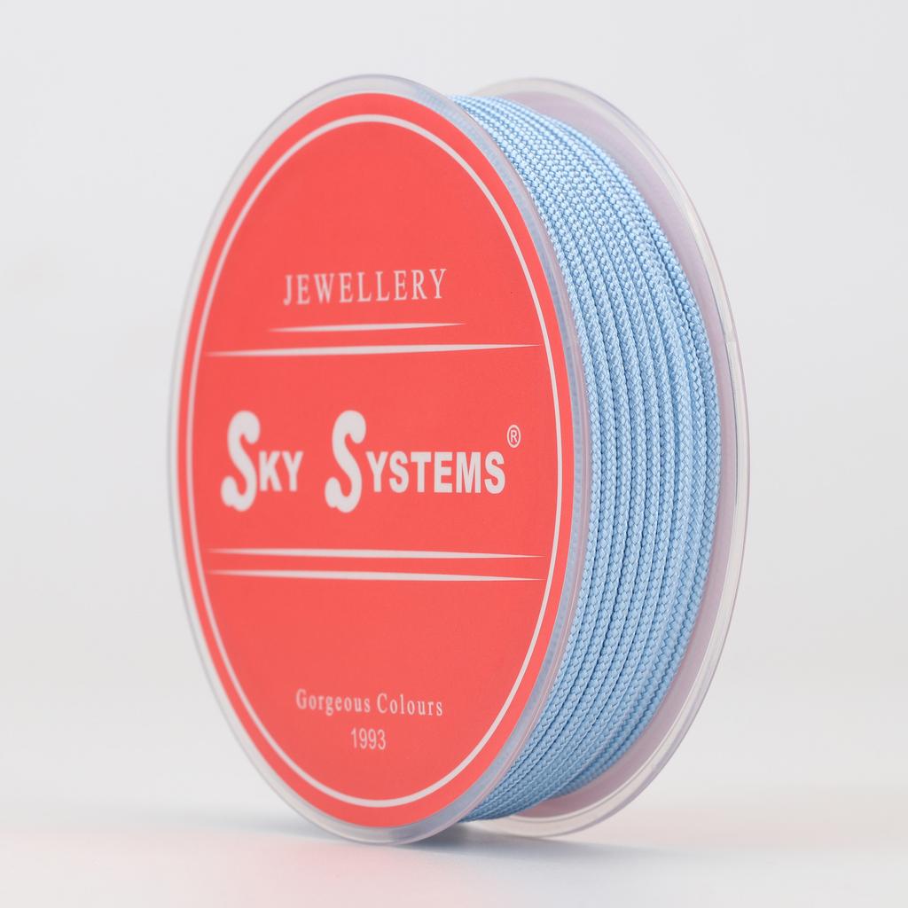 SKY ML316 1.5~3mm Jewelry Cord Braided Soft Smooth Handmade Rope Material for Bracelet Necklace Making