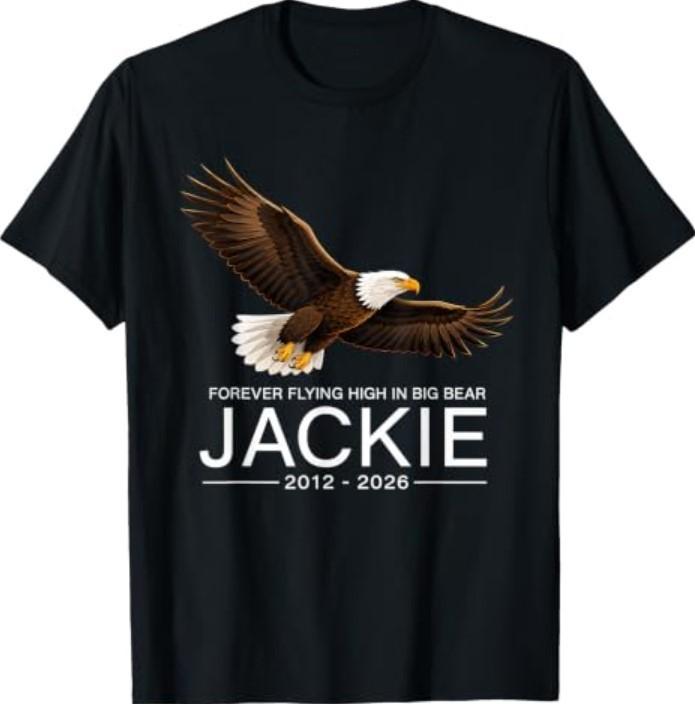 Jackie Bald Eagle Memorial Wildlife Remembrance T-Shirt
