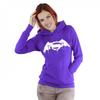 Женская/дамская толстовка с капюшоном Batman v Superman Beaten Logo