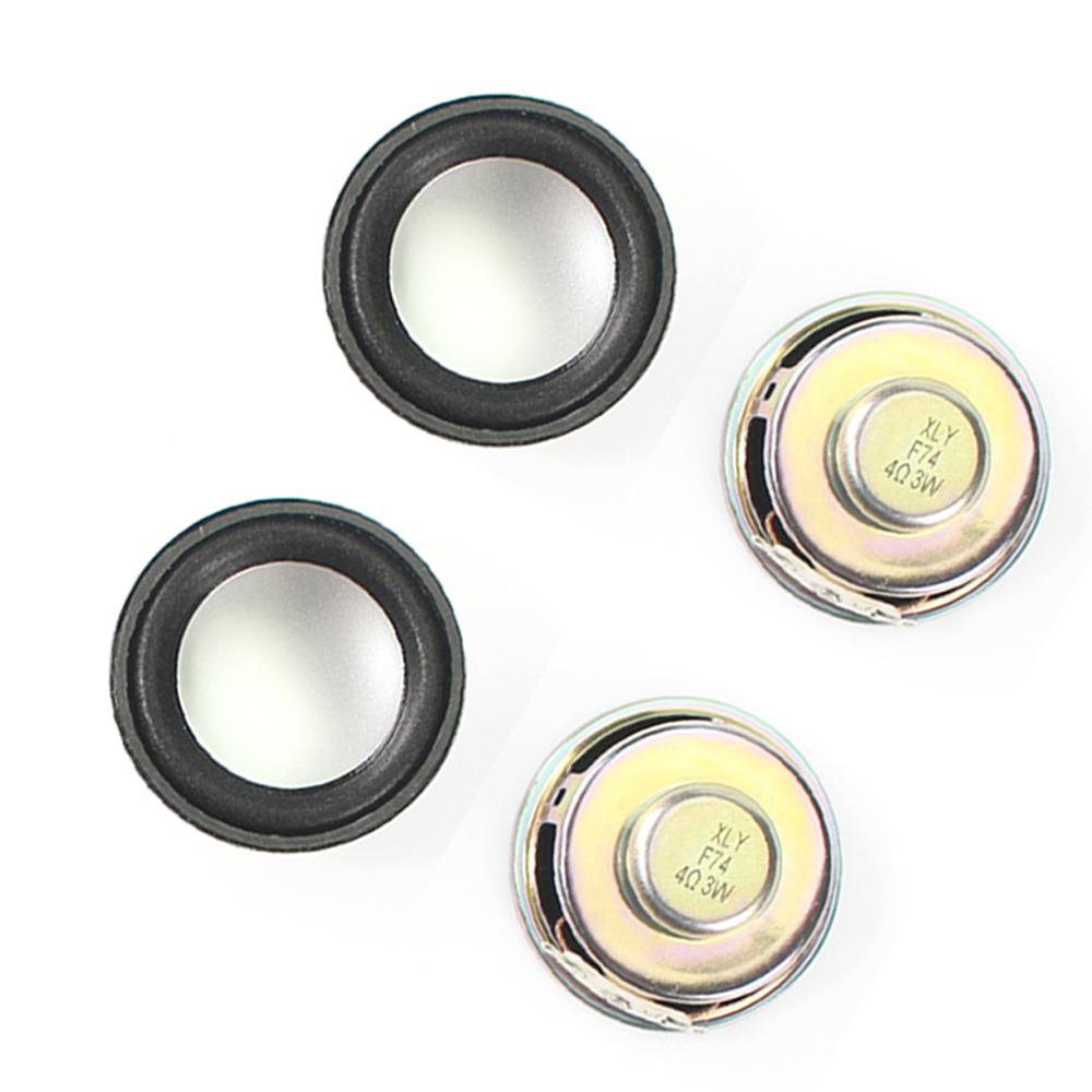 2/4/6 шт. Мини-портативные динамики Диаметр 40 мм 50 мм 4 Ом 3 Вт Динамик Стереозвук Домашний кинотеатр Громкоговоритель 4 см 5 см 4 Ом