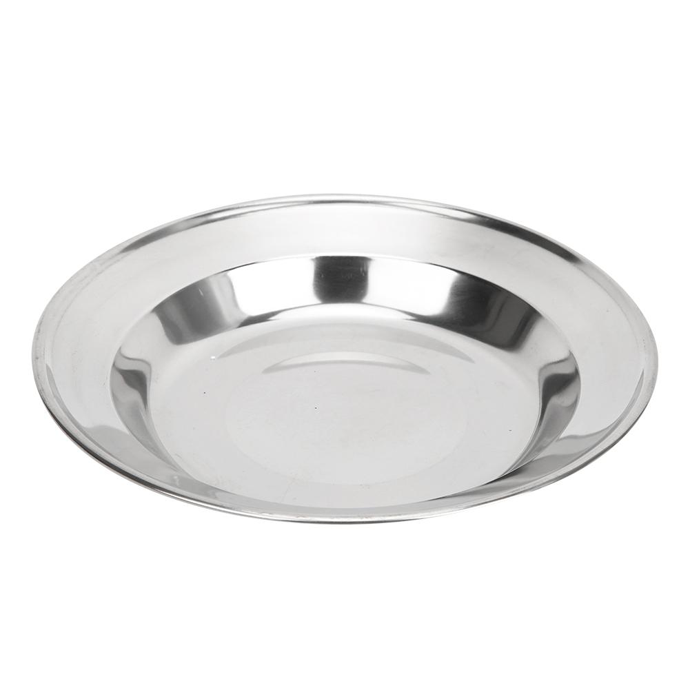 Набор столовых приборов из нержавеющей стали для отдыха на природе, портативная одноместная посуда для кемпинга, пикника, походов