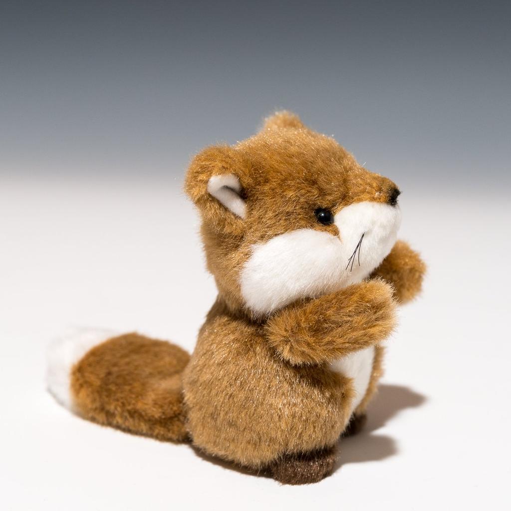 Bamboo Shoots Forest Friends Mini Fox Plush Toy 85207