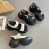 Thick-soled Heightening Small Man with Sandals Women's Summer New Versatile Casual Open-toed High Heels