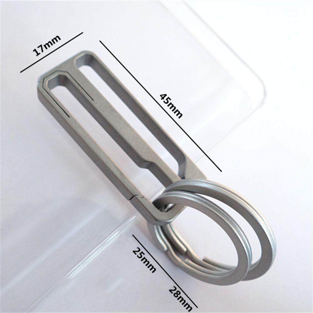Accessories Key Rings Key Pendant Car Keychain Waist Belt Clip Hanging Buckle Spring Keychain