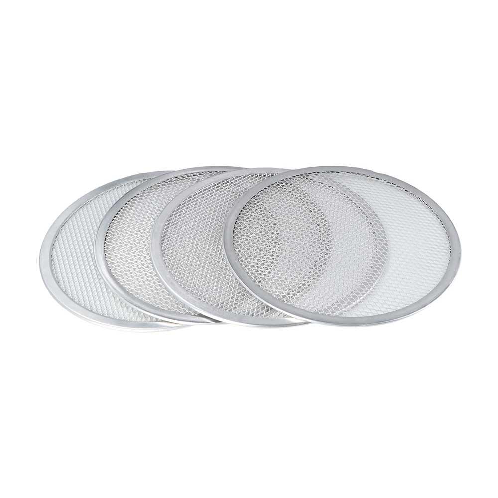 High Quality Bakeware Aluminium Mesh Flat Pizza Screen Kitchen Gadget Baking Tray Net Pizza Tools
