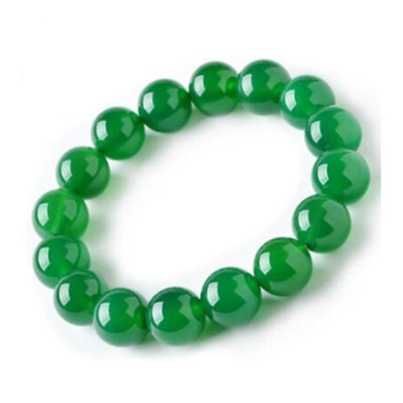 Браслеты из эластичной нити с круглыми бусинами из натуральных драгоценных камней премиум-качества 6 мм, ассорти камней