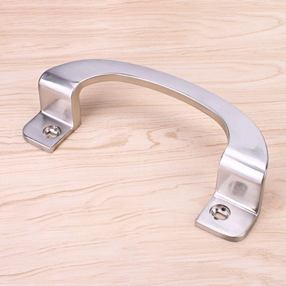 Aluminium Alloy Sliding Door Handle Punch-free Drawer Pull Handles Furniture Knobs  Sliding Door