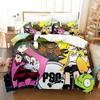 Anime Panty Stocking Garterbelt Bedding Set Duvet Cover Sheet Printed Bed Set Pillowcase Full Queen King Size Comforter Bedroom