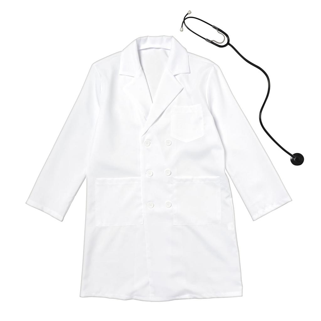 Clearstone MEN Cosplay Halloween Super Doctor Unisex White