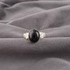 Black Tourmaline Gemstone 925 Sterling Silver Jewelry Handmade Beautiful Ring RR-66-30