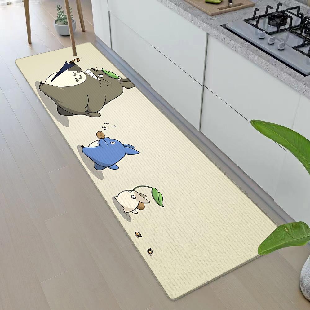 Entrance Front Door Doormat Anime For Totoros Non-slip Kitchen Rug Living Room Rugs Balcony Bathroom Foot Mat Floor Mats Carpet