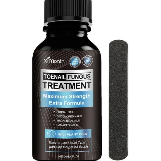 Экстра-сильное лечение грибка ногтей. Натуральный ремонт. Обновляющее средство с 7 маслами. Легкое нанесение. Здоровое средство для ногтей.