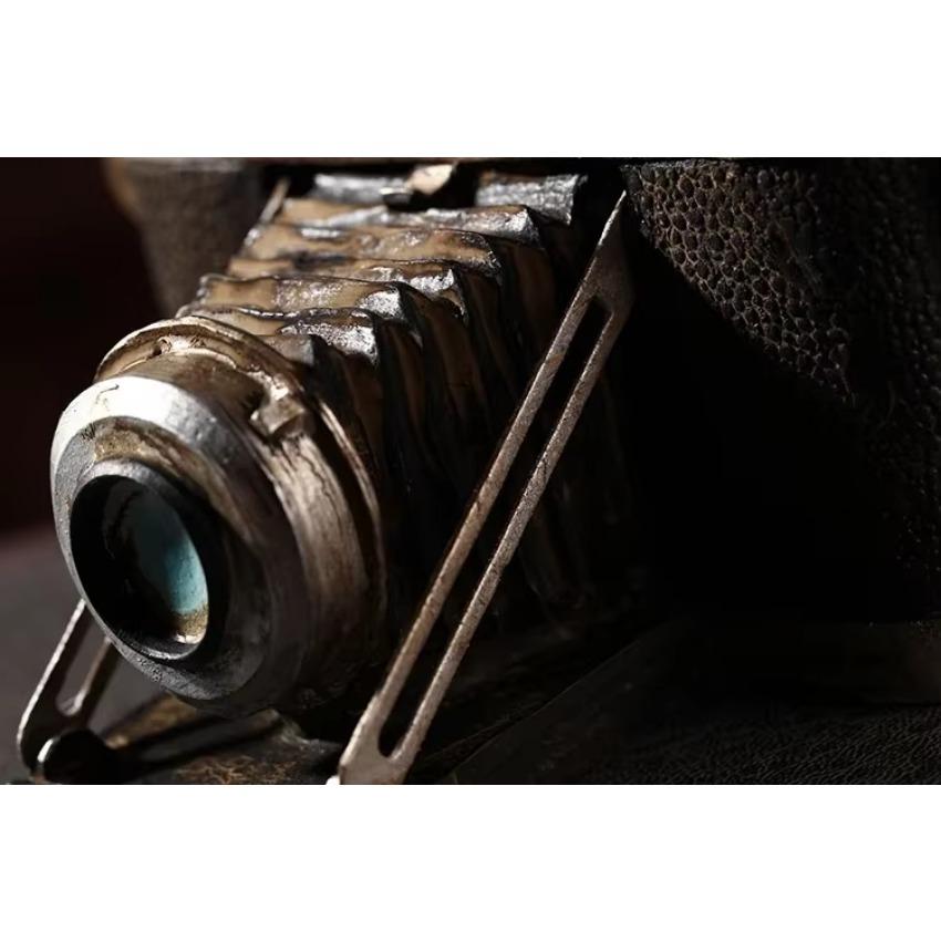 Офисные украшения для дома, гостиной, имитация шика, бара, мини-антиквариат, винтажная ретро-камера, модель, дисплей, настольный, изделия из смолы