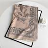 Scarf Women's Winter Imitation Cashmere Scarf High-end Sense Versatile Retro Long Shawl Warm Dual-purpose Scarf