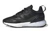 Originals ZX 2K BOOST 2.0 J Нескользящие Устойчивые к истиранию Низкие Повседневные кроссовки для детей Черный Белый Подростки GY0777