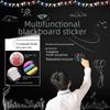 Erasable Chalkboard & Whiteboard Self-Adhesive Wall Stickers for Kids' Learning or Home Decor