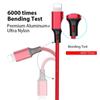 USB-кабель DUODUO 3 в 1 для iPhone 13 12 XS Max XR X 8 7, зарядное устройство, кабель Micro USB для Android, USB TypeC, кабели для мобильных телефонов