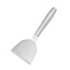 In Stock: All Steel Hollow Handle Press Spatula for Pancakes, Kitchen, and Steak Cooking.