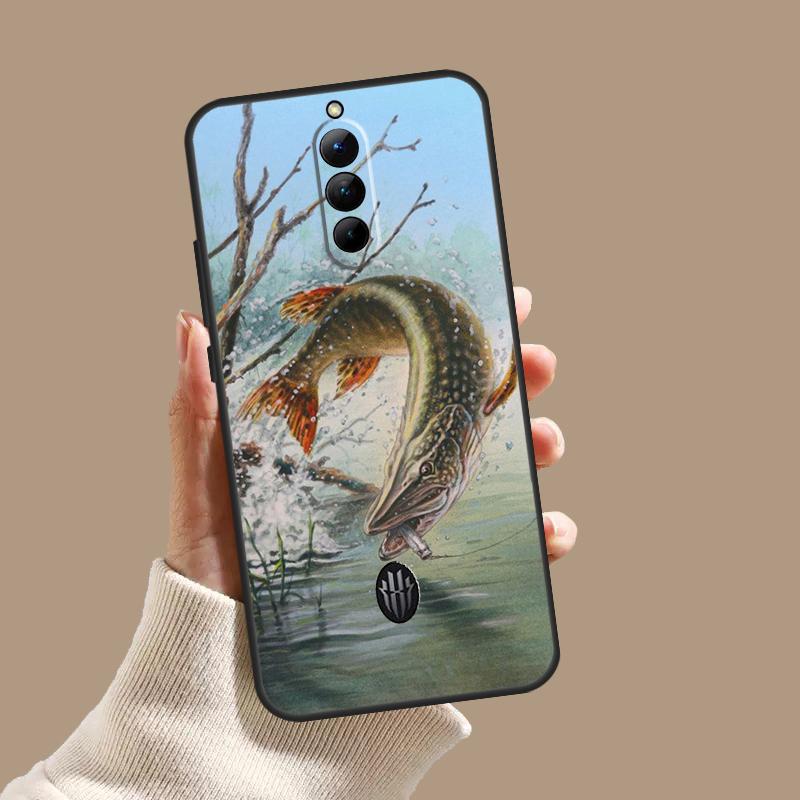 Кейс для приманок для рыбалки Art Fishing Case Для ZTE Nubia Red Magic 10S 9S 8S 8 9 10 11 Pro Plus 6 7 6S 7S Pro 5G 6R 10 Air Чехол