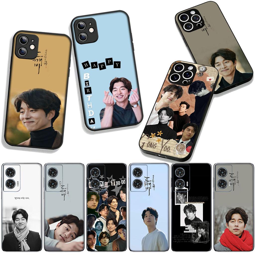 Чехол для телефона Постер Гон Ю K POP Чехол для Apple iPhone 16 15 14 Plus 13 12 Mini 17 Pro Max + ProMax 16E Air 15+ Чехол