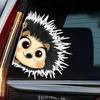 DK708# Милые Ежики Наклейки на Автомобиль Бампер Окно Животные Наклейки Авто Аксессуары Водонепроницаемый Виниловый Материал