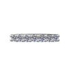 Open Adjustable European and American Style New Imitation Mosane Diamond Adjustable Girls' Ring Fashionable Creative Ring