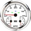 ELING 110mm 3in1 Gauge 120 200 KM/H MPH GPS Speedometer for Auto Car Boat with Fuel Level Voltmeter 7 Colors Backlight 12V 24V