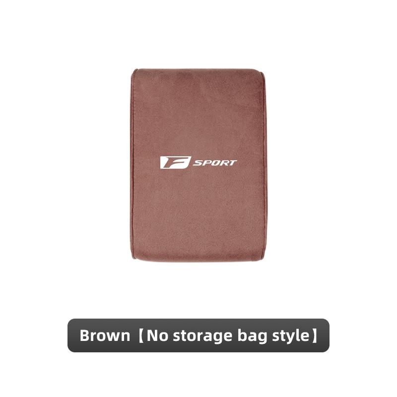 Suede Car Interior Armrest Box Mat Center Console Accessories For Lexus F SPORT LBX NX RX 350h 450h ES UX 300e GS GX IS LS LX CT