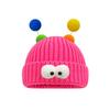 1pcs New Cute Cartoon Big Eyes Beanies Funny  Knitted Hat Y2k Fashion Winter Warm Cold Cap for Party